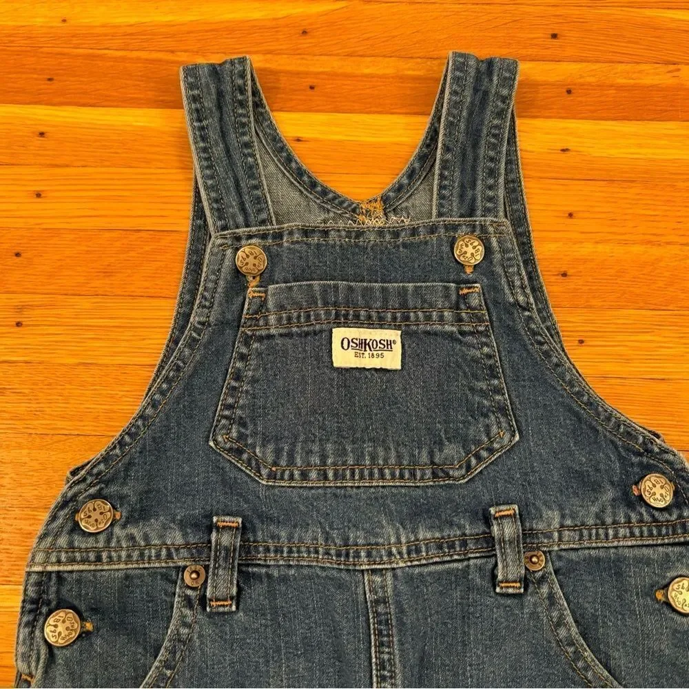 Osh Kosh B’Gosh denim overall dress